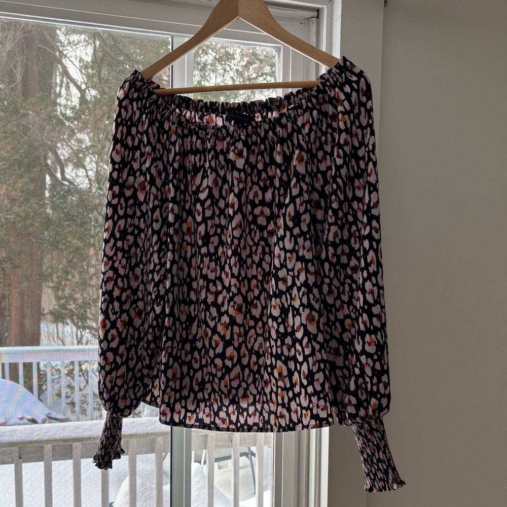 Sanctuary Black and Pink Blouse